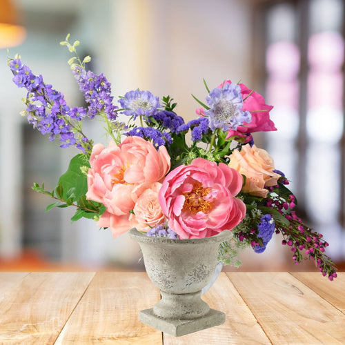 English Grace Peony Arrangement